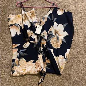 Floral jumpsuit